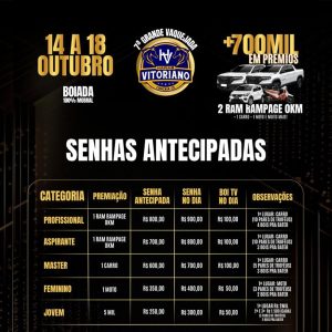 1ª Grande Vaquejada Haras Vitoriano Caucaia CE